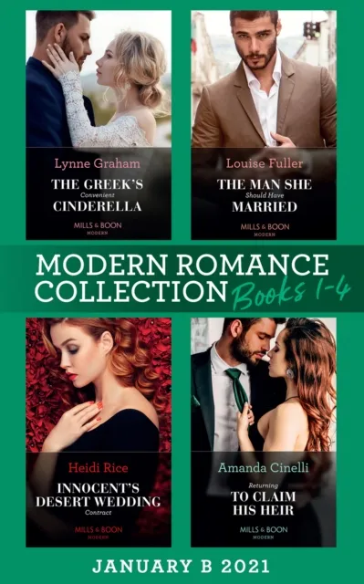 Modern Romance January 2021 B Books 1-4