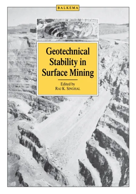 Geotechnical Stability in Surface Mining