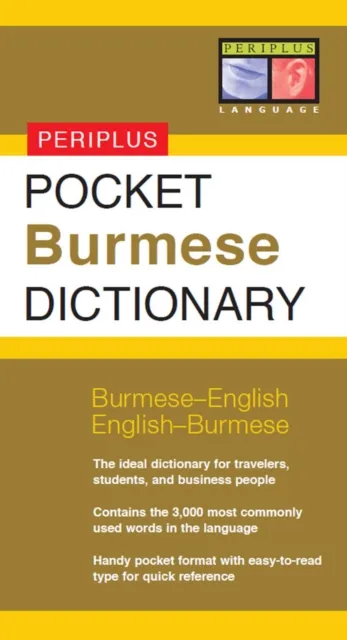 Pocket Burmese Dictionary