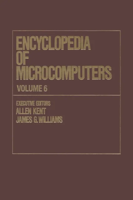 Encyclopedia of Microcomputers