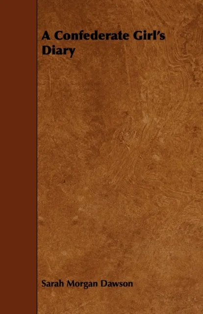 Confederate Girl's Diary