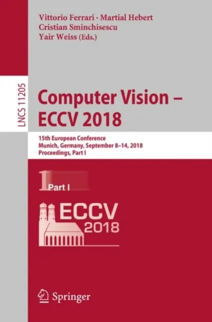 Computer Vision - ECCV 2018