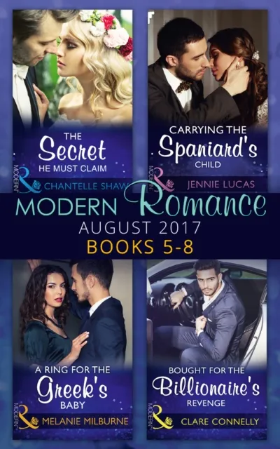 Modern Romance Collection: August 2017 Books 5 -8