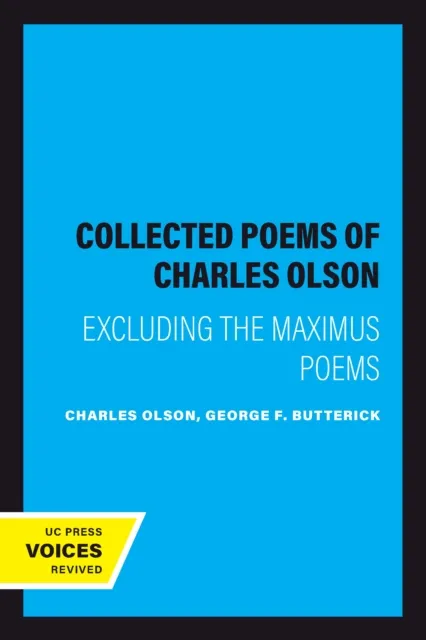 Collected Poems of Charles Olson