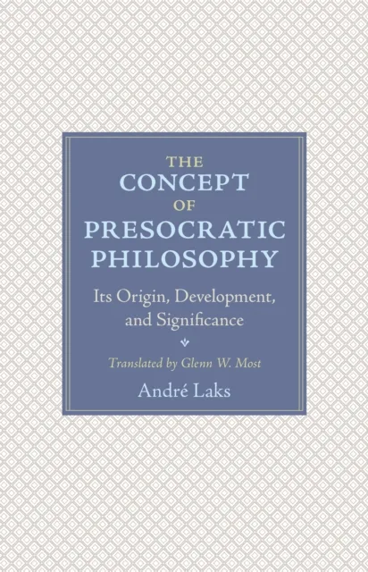 Concept of Presocratic Philosophy