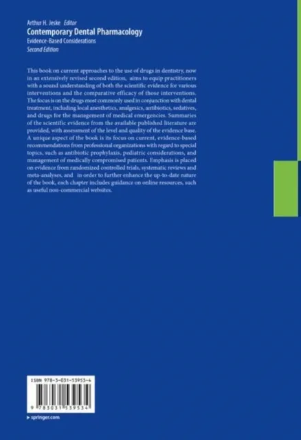 Contemporary Dental Pharmacology