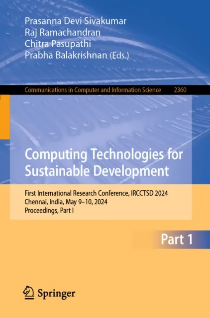 Computing Technologies for Sustainable Development