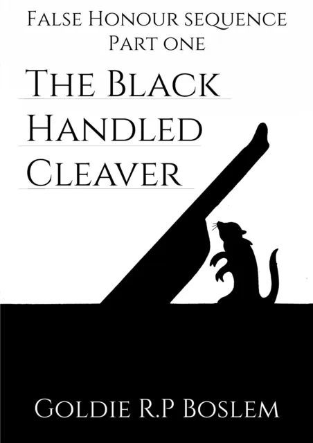 Black Handled Cleaver