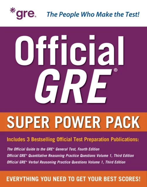 Official GRE Super Power Pack, Third Edition