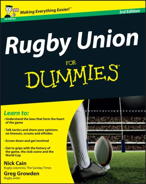 Rugby Union For Dummies, UK Edition