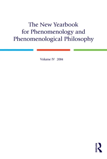 New Yearbook for Phenomenology and Phenomenological Philosophy