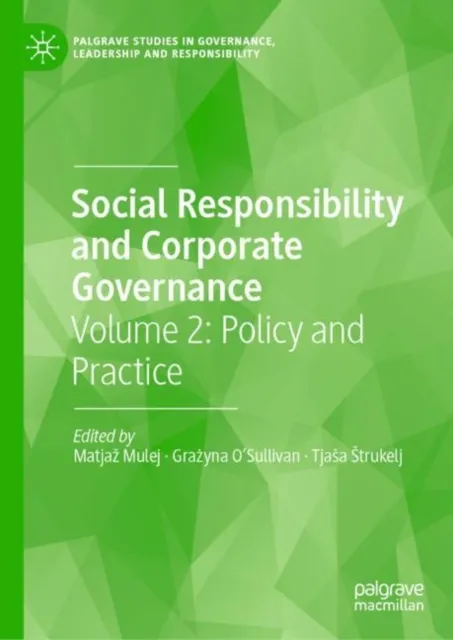 Social Responsibility and Corporate Governance