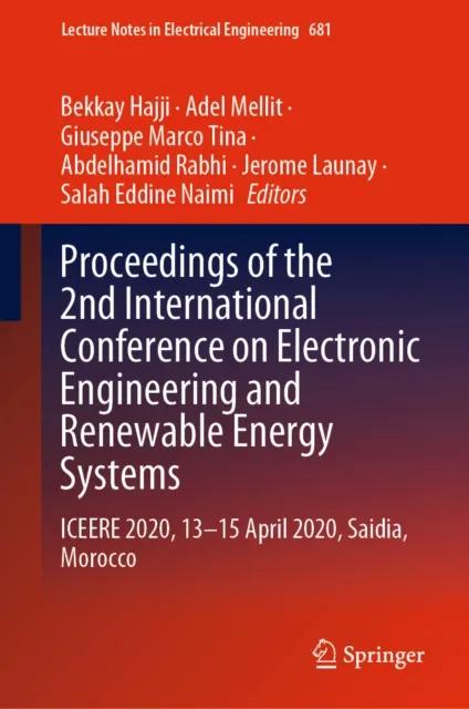 Proceedings of the 2nd International Conference on Electronic Engineering and Renewable Energy Systems