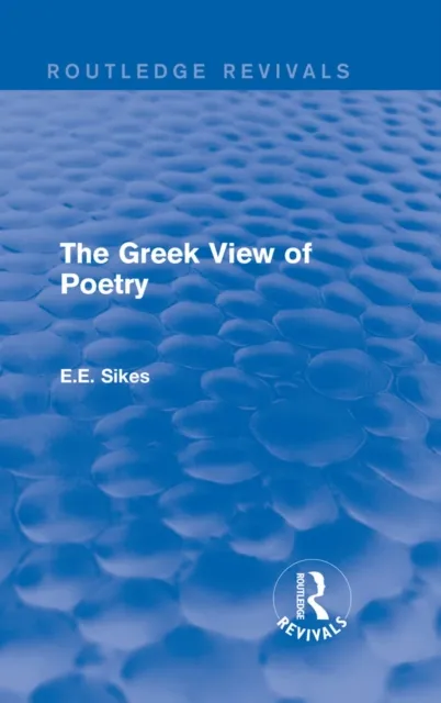 Greek View of Poetry