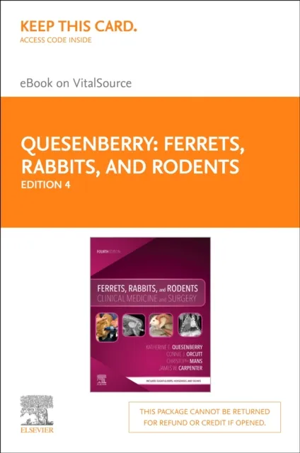 Ferrets, Rabbits and Rodents - E-Book