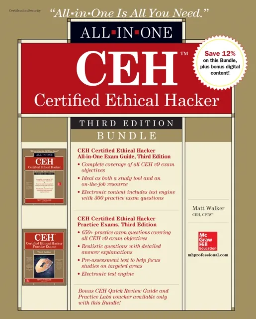 CEH Certified Ethical Hacker Bundle, Third Edition