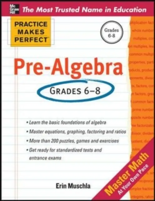 Practice Makes Perfect Pre-Algebra