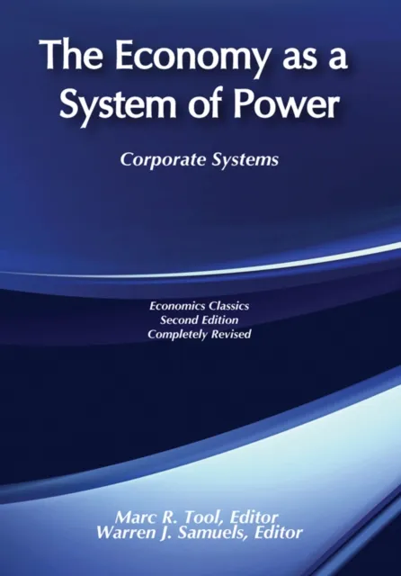 Economy as a System of Power