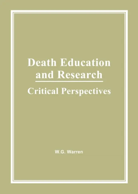 Death Education and Research