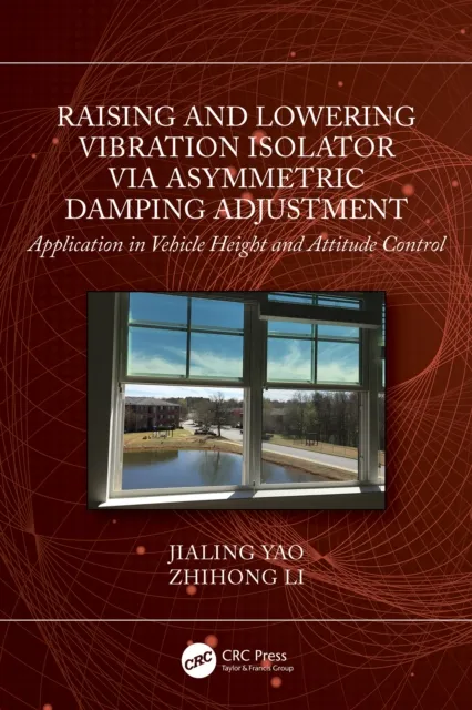 Raising and Lowering Vibration Isolator via Asymmetric Damping Adjustment