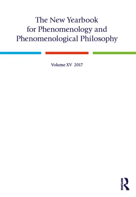 New Yearbook for Phenomenology and Phenomenological Philosophy