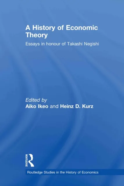 History of Economic Theory