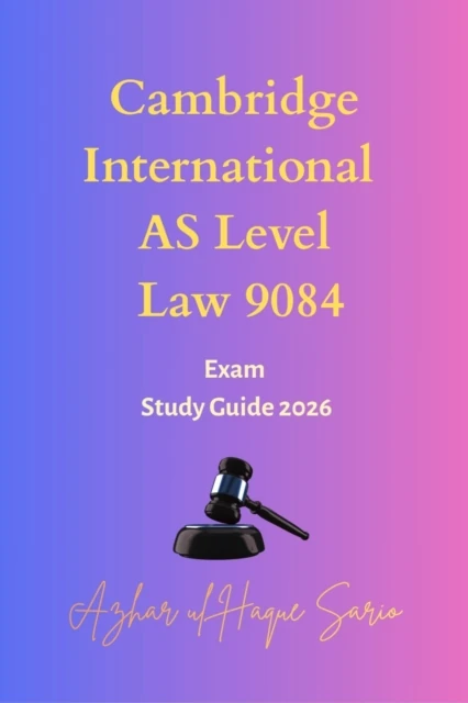 Cambridge International AS Level Law 9084