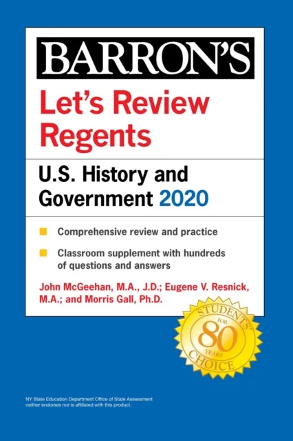 Let's Review Regents: U.S. History and Government 2020