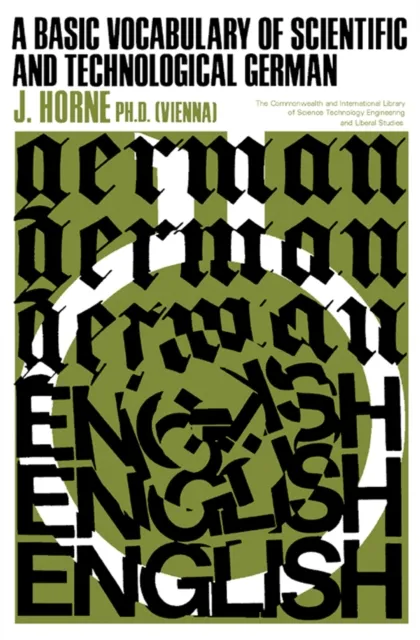 Basic Vocabulary of Scientific and Technological German