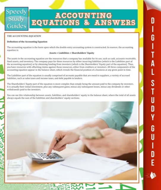 Accounting Equations And Answers (Speedy Study Guides)