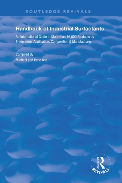 Handbook of Industrial Surfactants