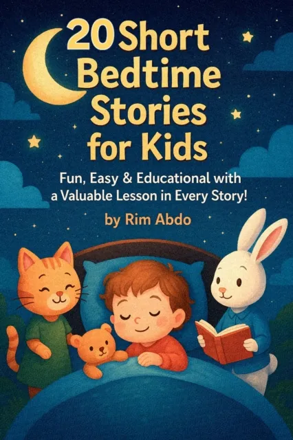 30 Short Bedtime Stories for Kids :Fun, Easy & Educational with a Valuable Lesson in Every Story!