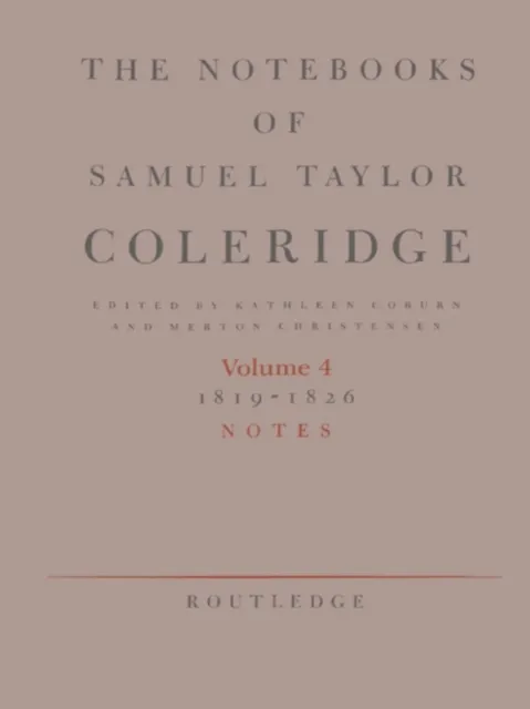 Notebooks of Samuel Taylor Coleridge