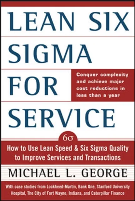 Lean Six Sigma for Service (PB)