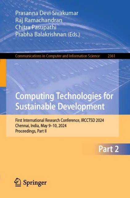 Computing Technologies for Sustainable Development