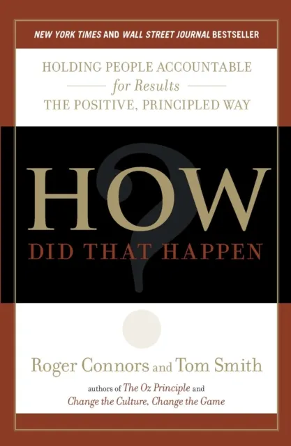 How Did That Happen?