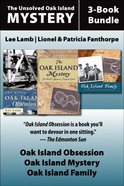 Unsolved Oak Island Mystery 3-Book Bundle