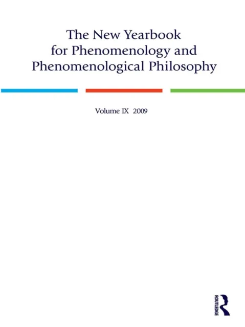 New Yearbook for Phenomenology and Phenomenological Philosophy