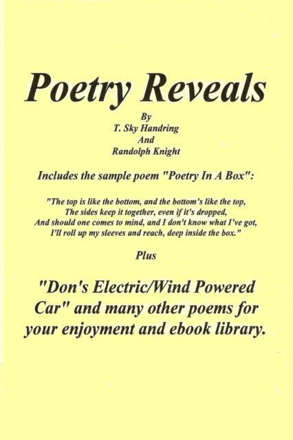 Poetry Reveals