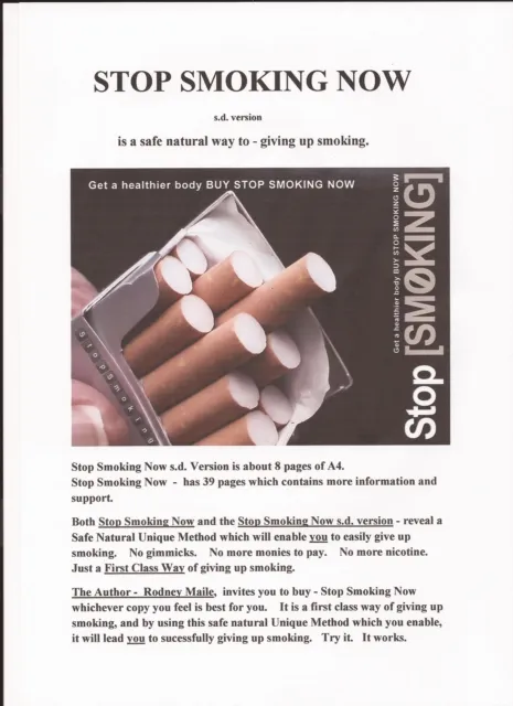 Stop Smoking Now s.d. version