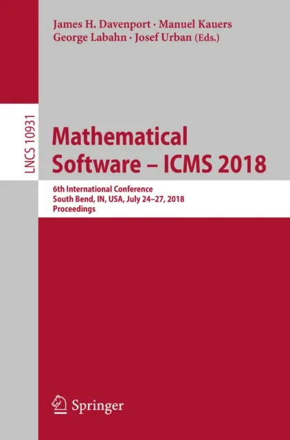 Mathematical Software - ICMS 2018