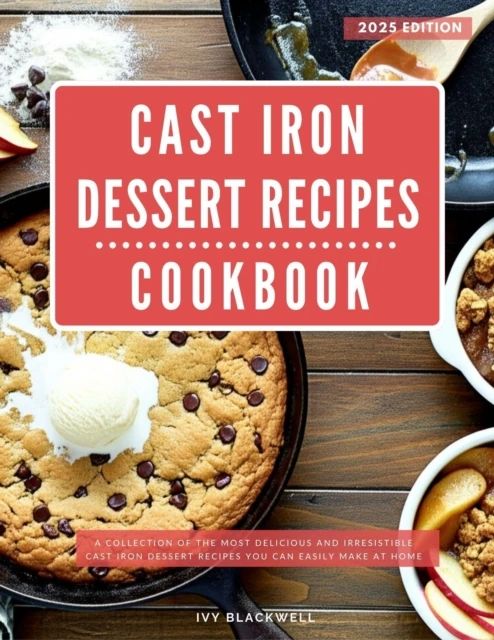 Cast Iron Dessert Recipes Cookbook: A Collection of the Most Delicious and Irresistible Cast Iron Dessert Recipes You Can Easily Make at Home