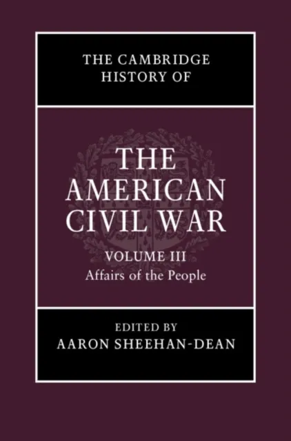 Cambridge History of the American Civil War: Volume 3, Affairs of the People