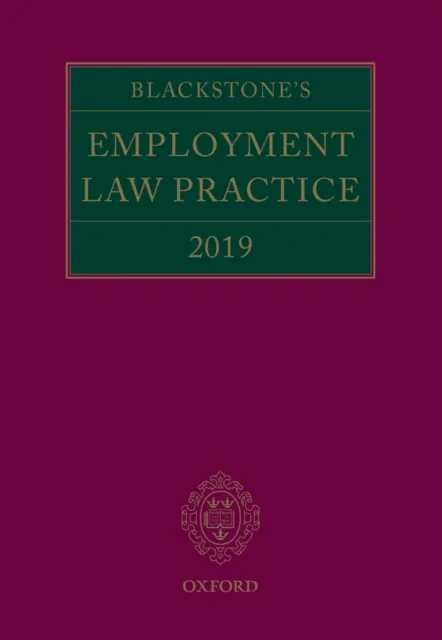Blackstone's Employment Law Practice 2019
