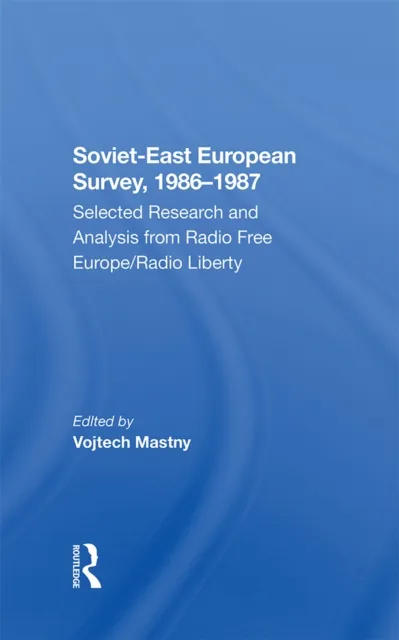 Sovieteast European Survey, 19861987