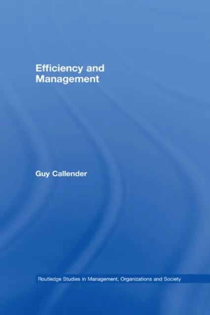 Efficiency and Management