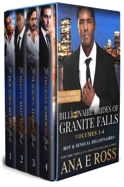 Hot and Sensual Billionaires - Billionaire Brides of Granite Falls: Volumes 1-4