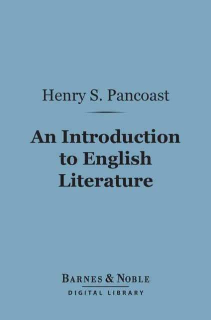Introduction to English Literature (Barnes & Noble Digital Library)