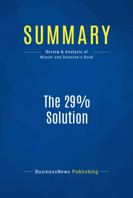 Summary: The 29% Solution