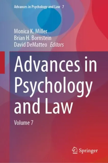 Advances in Psychology and Law